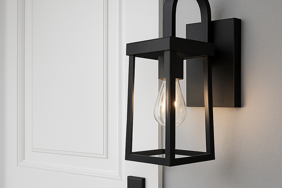 Bold Black Fixtures for a Dramatic Effect illustration