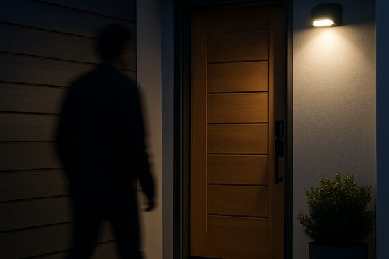Motion Sensor Lights to Increase Security illustration