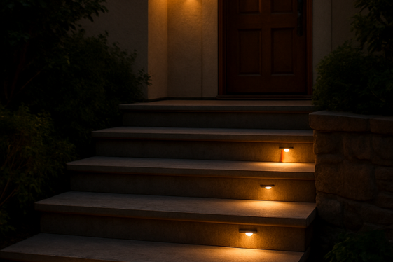 Step Lights for Safe and Stylish Navigation illustration