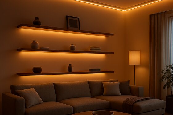 Incorporate LED Strip Lighting for Modern Ambiance illustration