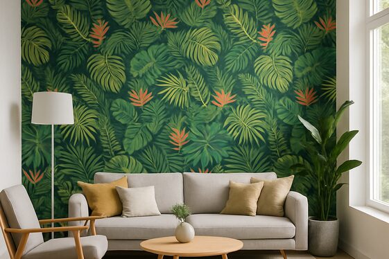 Use Bold Wallpaper Patterns to Draw the Eye illustration