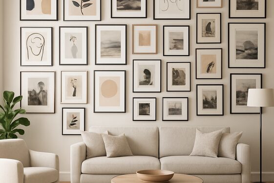 Install a Floor-to-Ceiling Gallery Wall for Impact illustration