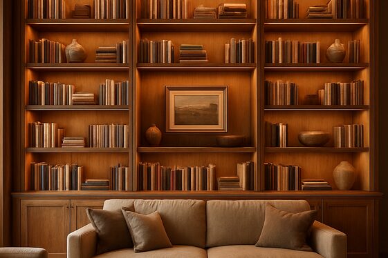 Add Built-In Bookcases for Both Function and Style illustration