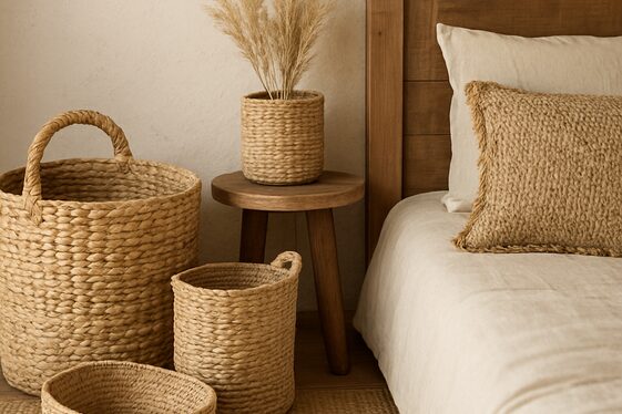 Natural Fiber Accessories for Texture illustration