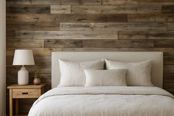 Reclaimed Wood Accent Walls Make a Statement illustration