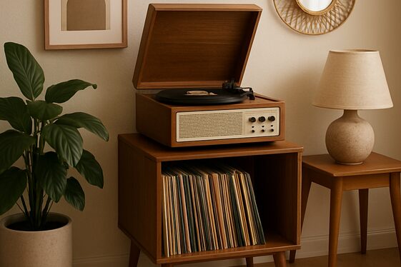Classic Record Players as Functional Decor illustration
