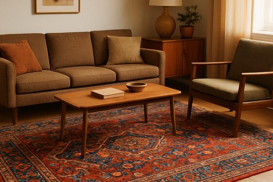 Vintage Rugs to Tie the Room Together illustration