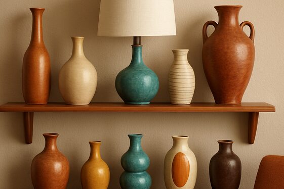 Curating a Collection of Mid-Century Ceramic Accents illustration