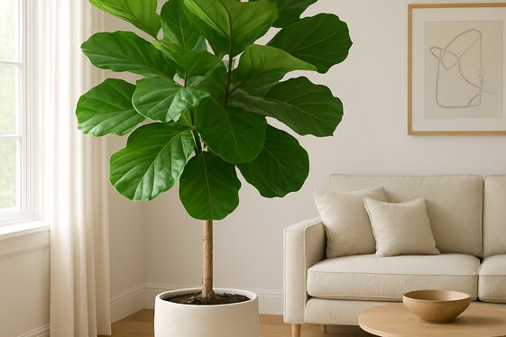 Fiddle Leaf Fig: The Statement-Making Indoor Tree illustration