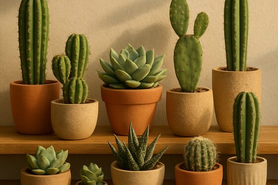 Cacti and Succulent Sculptures: Unique Shapes in Minimal Care illustration