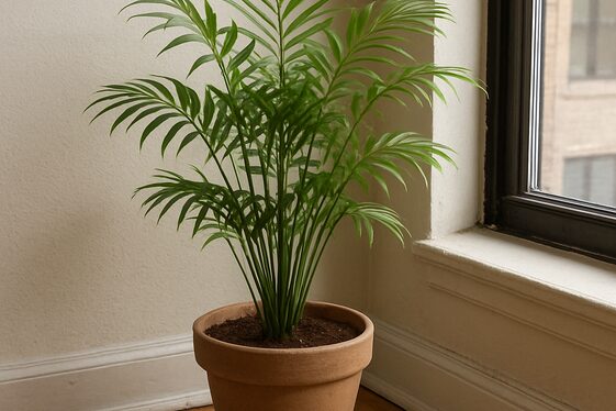 Parlor Palm: Compact and Versatile Indoor Sculptural Plant illustration