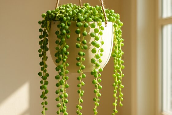 String of Pearls: Cascading Sculptural Elegance illustration