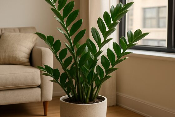 ZZ Plant: Hardy, Glossy, and Architecturally Perfect illustration