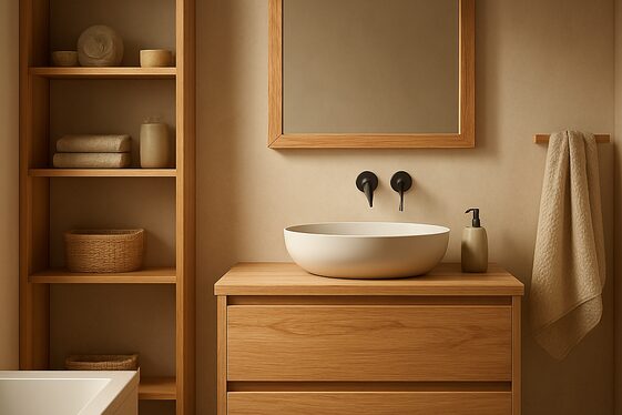 Natural Wood Accents for Warmth and Texture illustration