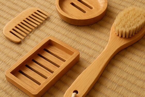 Tatami Mats and Bamboo Accessories for Authenticity illustration
