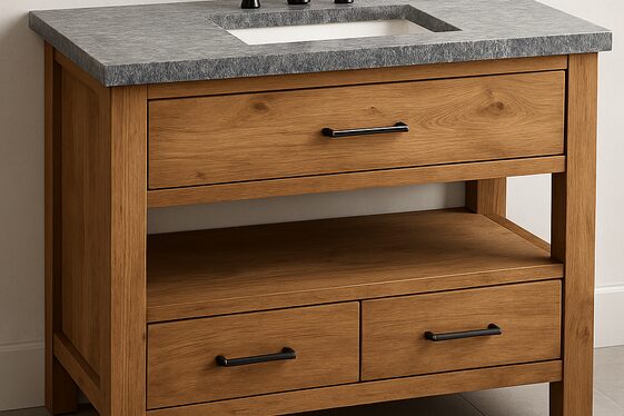 Mixing Wood and Stone to Create Balanced Contrast illustration