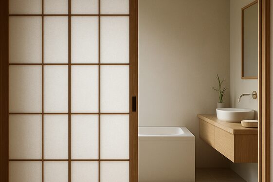 Sliding Shoji Doors for Space-Saving and Style illustration