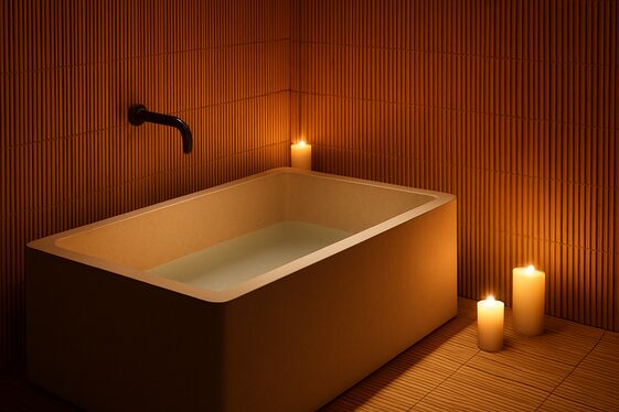 Japanese-Inspired Soaking Tubs for Ultimate Relaxation illustration