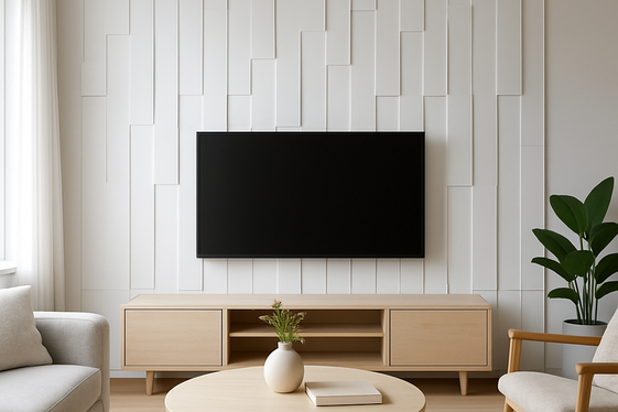 Minimalist White 3D Panels for Clean Simplicity illustration