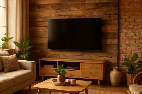 Using Recycled Materials for Eco-Friendly Walls illustration