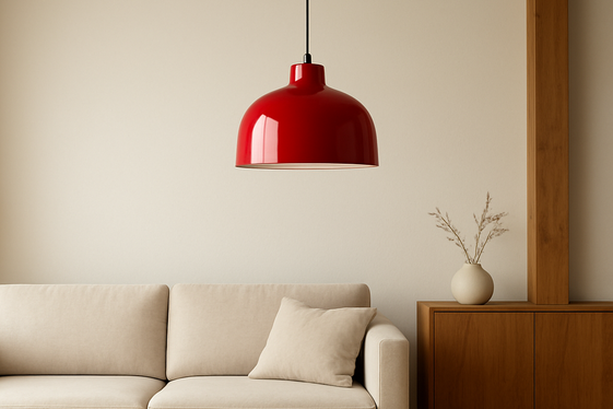 Cherry Red Lighting Fixtures for Mood and Style illustration
