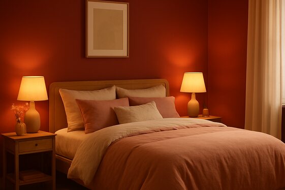 Cherry Red Bedroom Designs for a Cozy Retreat illustration