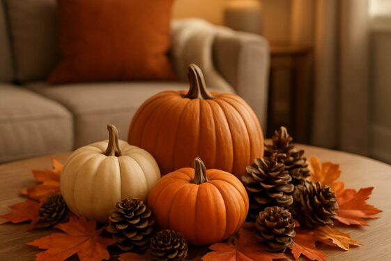 Incorporate Seasonal Decor for Festive Vibes illustration