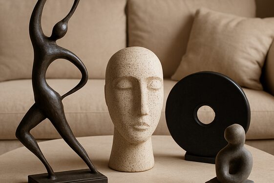 Use Sculptural Objects to Add Artistic Flair illustration