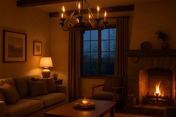 Layering Lighting for a Cozy Atmosphere illustration