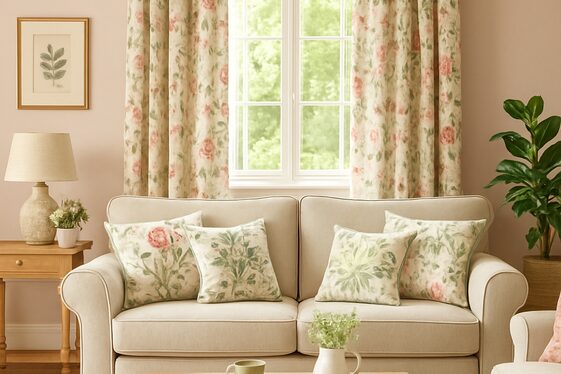 Decorating with Floral Patterns and Botanical Prints illustration