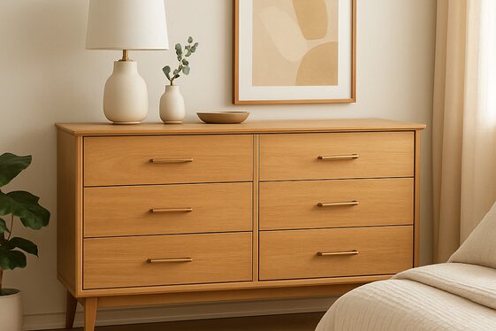 Restoring and Modernizing a Mid-Century Modern Dresser illustration