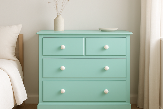 Giving New Life to a Dresser with a Fresh Paint Job illustration