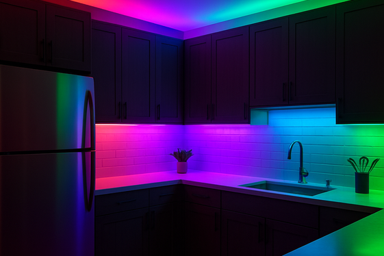 Color-Changing Lights for Custom Ambiance illustration