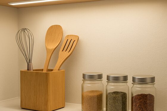 Under-Cabinet LED Strips for Task Lighting illustration