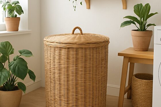 Wicker and Rattan Hampers for a Natural Look illustration