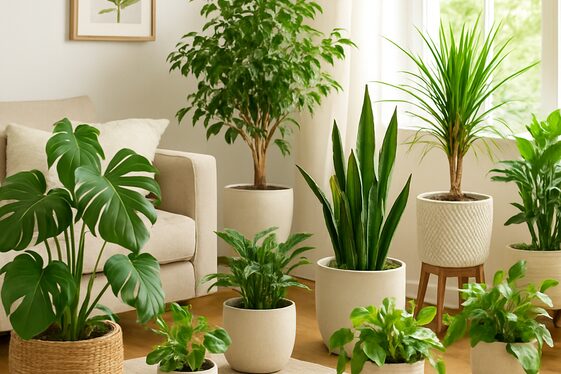 Incorporate Greenery with Indoor Plants illustration