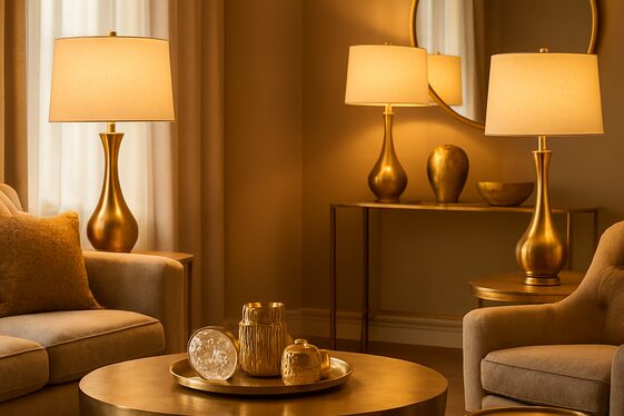 Introduce Metallic Accents for a Touch of Glam illustration