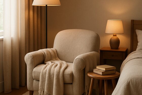 Cozy Reading Nooks in the Bedroom illustration
