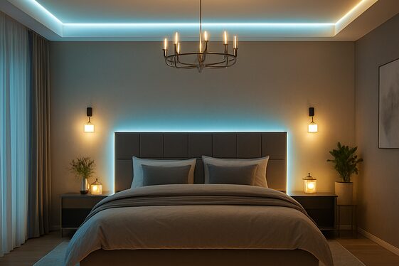 Layered Lighting for Mood and Functionality illustration
