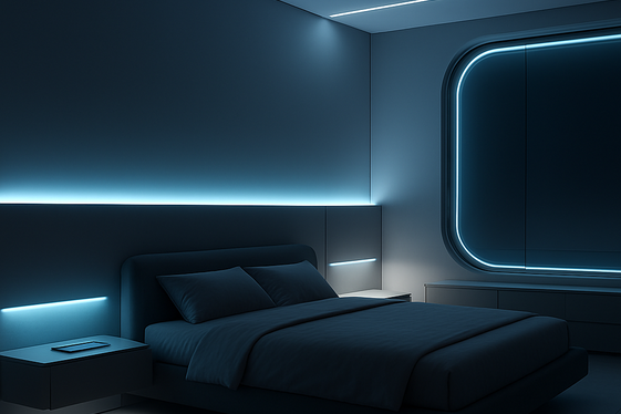 Futuristic Minimal Tech illustration