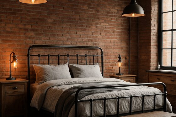 Chic Industrial Loft Vibes illustration