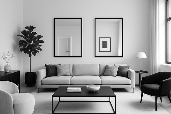 Maximizing Space with Black and White Layouts illustration