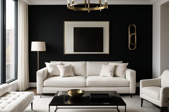 Bold Black Walls: When and How to Use Them illustration