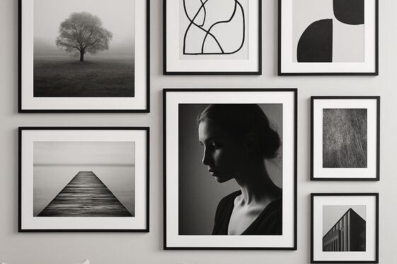 Monochrome Art: Choosing the Perfect Wall Decor illustration