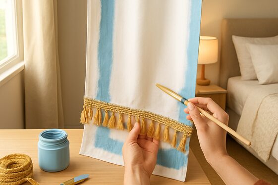 DIY Curtain Hacks to Save Money and Style illustration