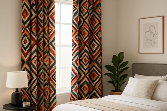 Bold Patterned Curtains as a Statement Piece illustration