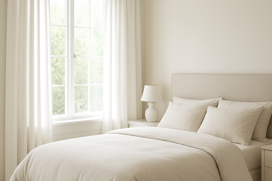 Classic White Curtains for a Clean Look illustration