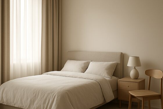 Neutral Curtains for a Calm, Soothing Space illustration