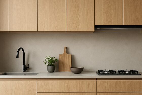 Matte Finish Oak Cabinets for a Soft Look illustration