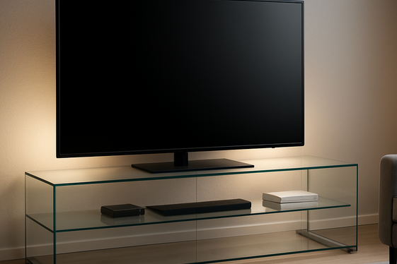 Going Ultra-Modern with a Glass Console illustration